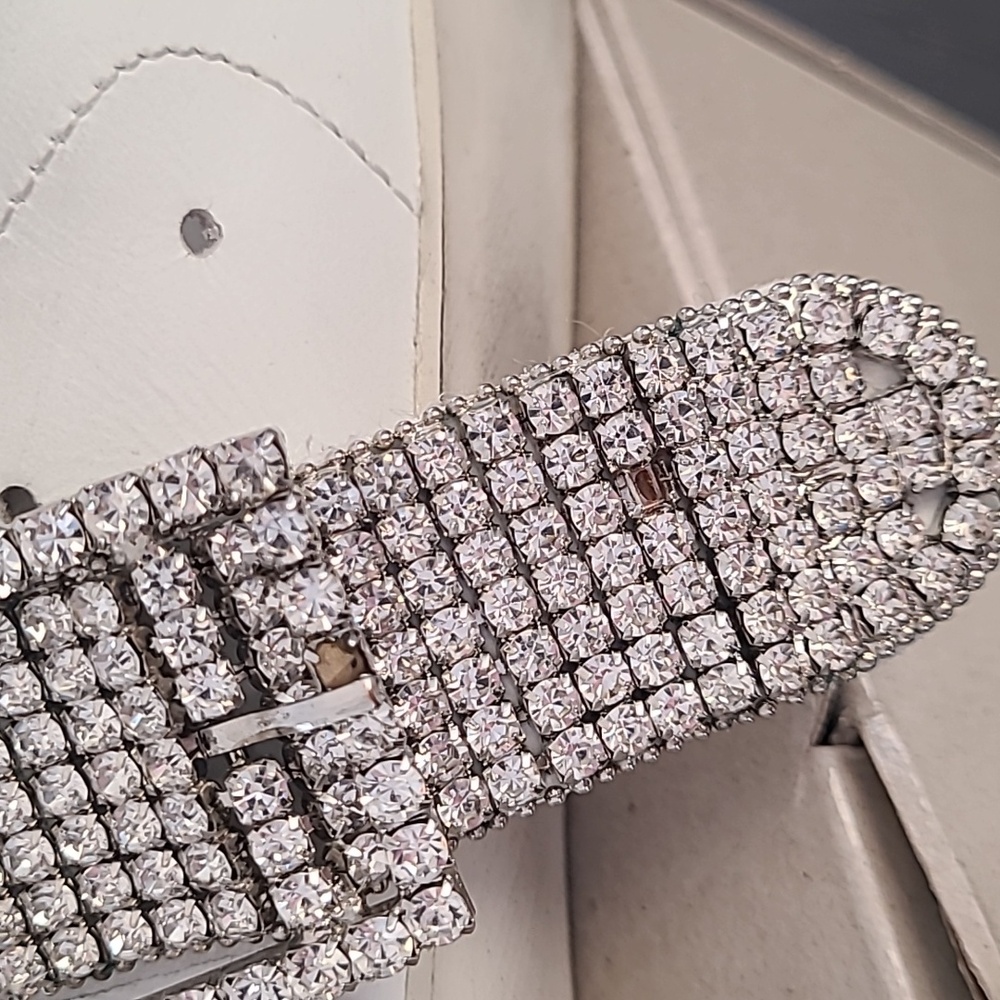 Golden Goose Old School Crystal Buckle Sneakers - Picture 15 of 17